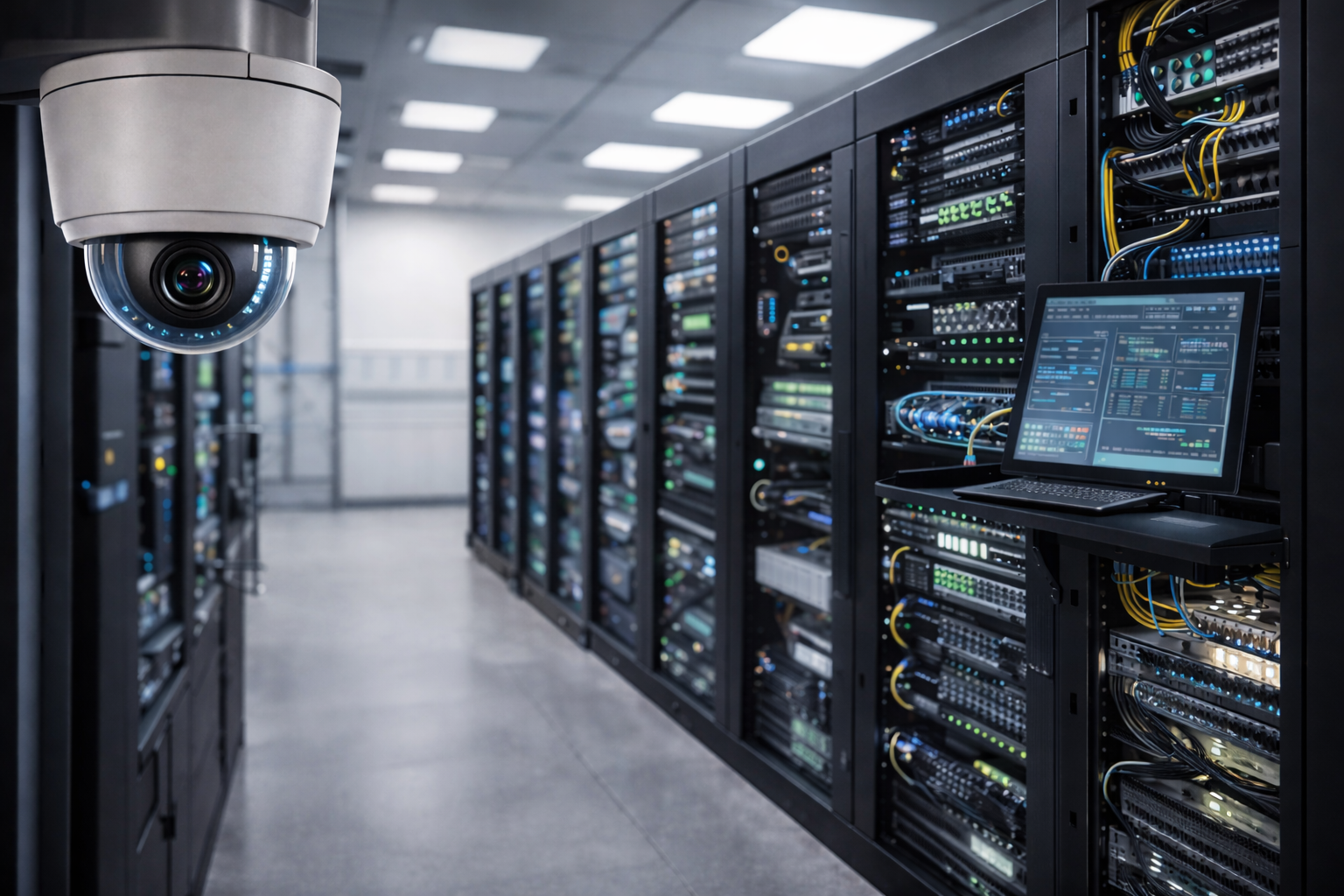 Electrical power system installation for industrial project